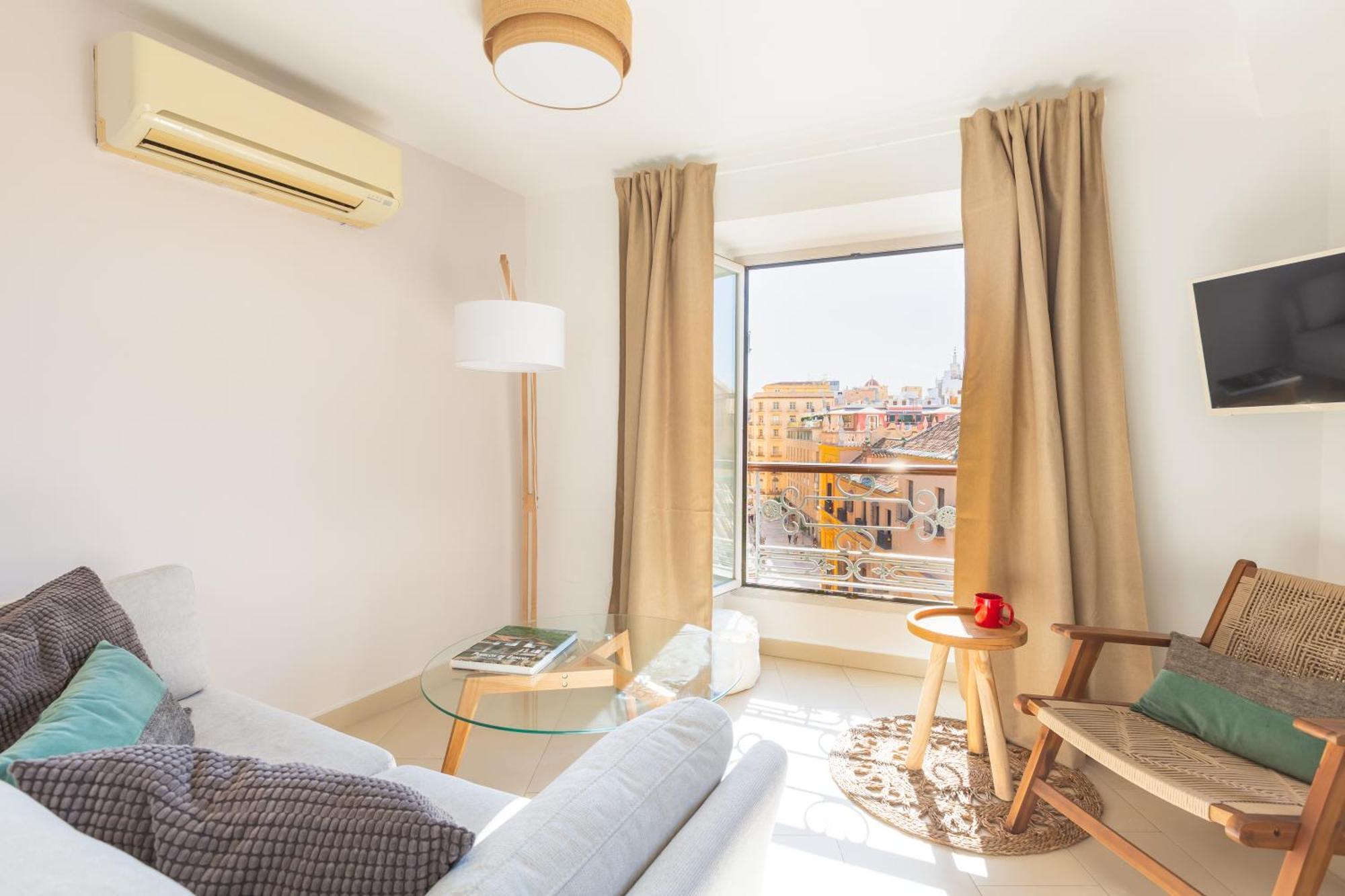 Balcon De La Catedral Apartman Málaga Kültér fotó
